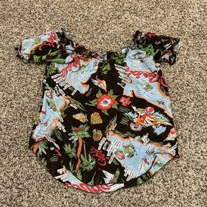 Vintage Florida blouse